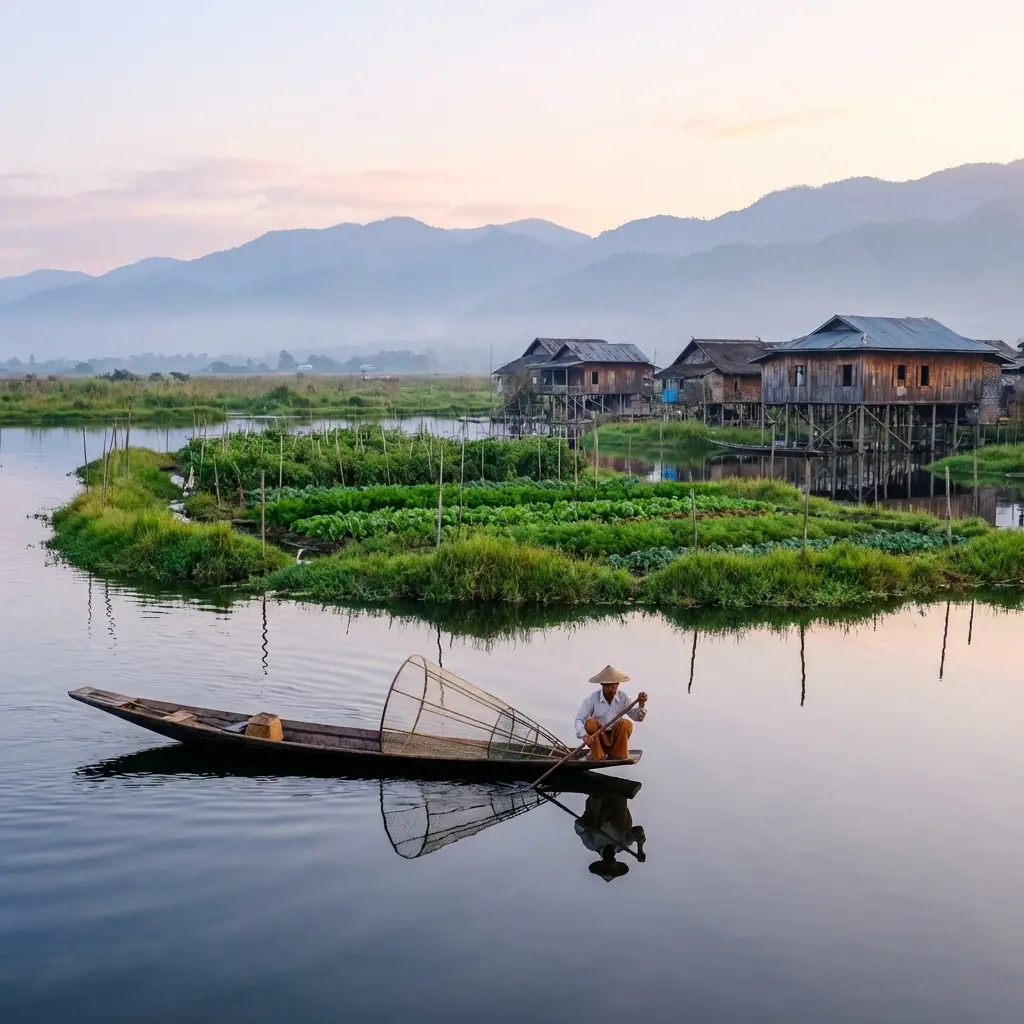 Inle Lake Fisherman