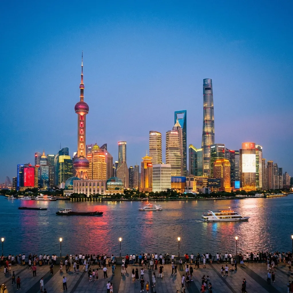 Shanghai Pudong Skyline