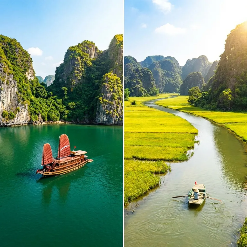 Ha Long Bay vs Ninh Binh
