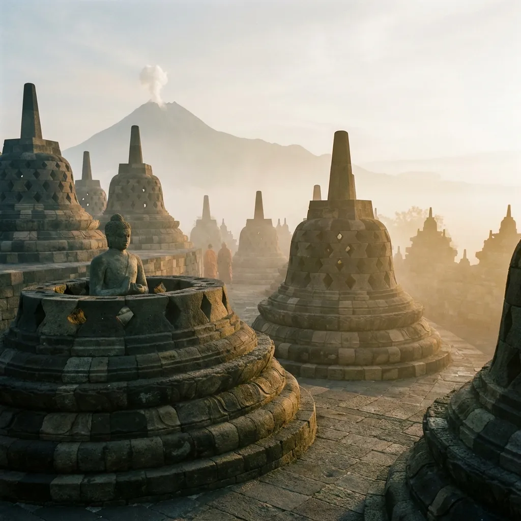 Borobudur Temple, Java