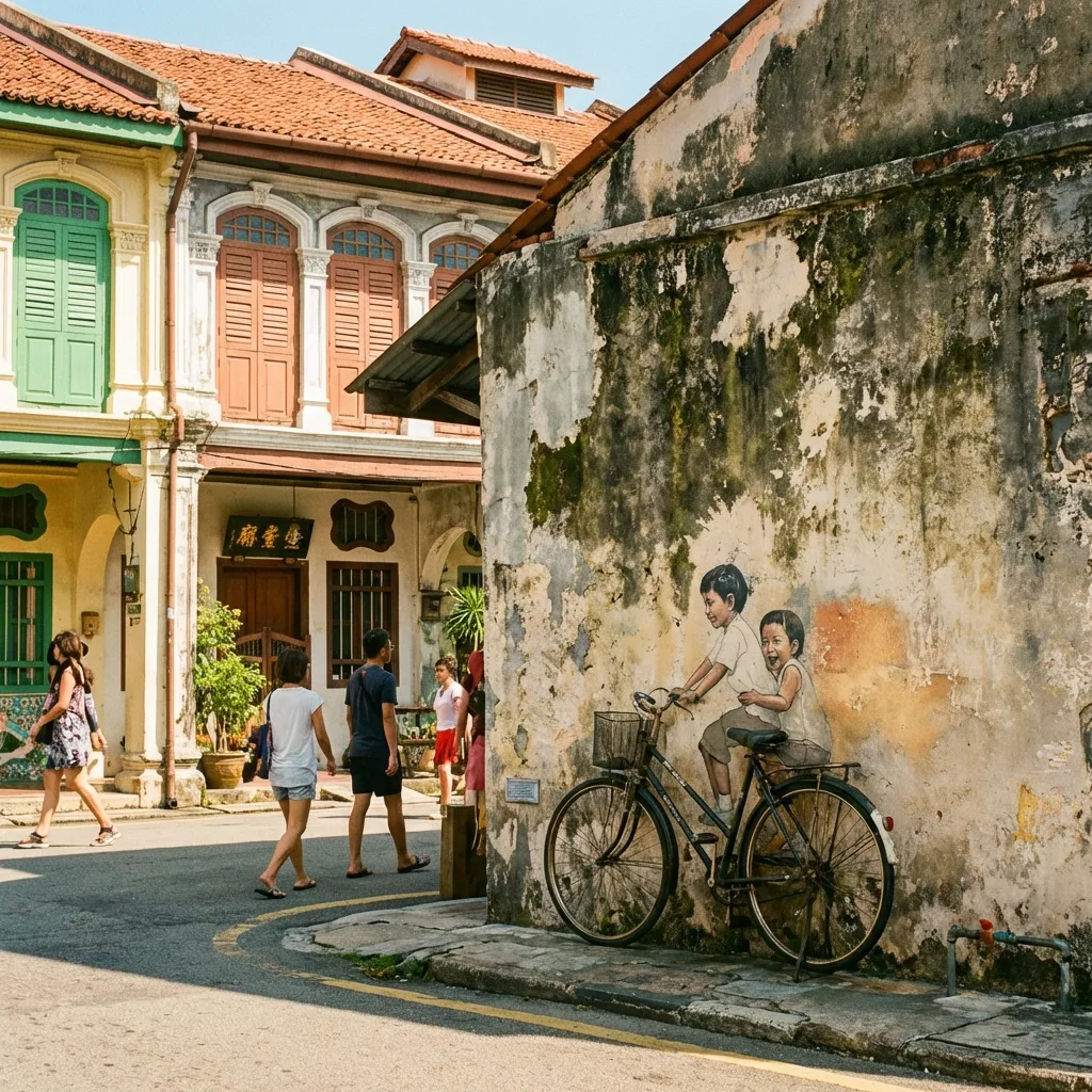 George Town Street Art, Penang