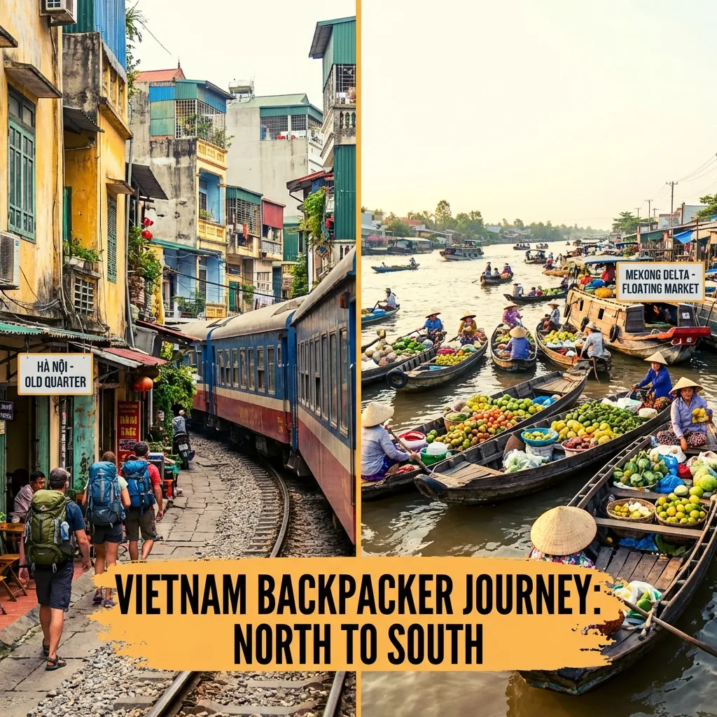 Vietnam North to South Route